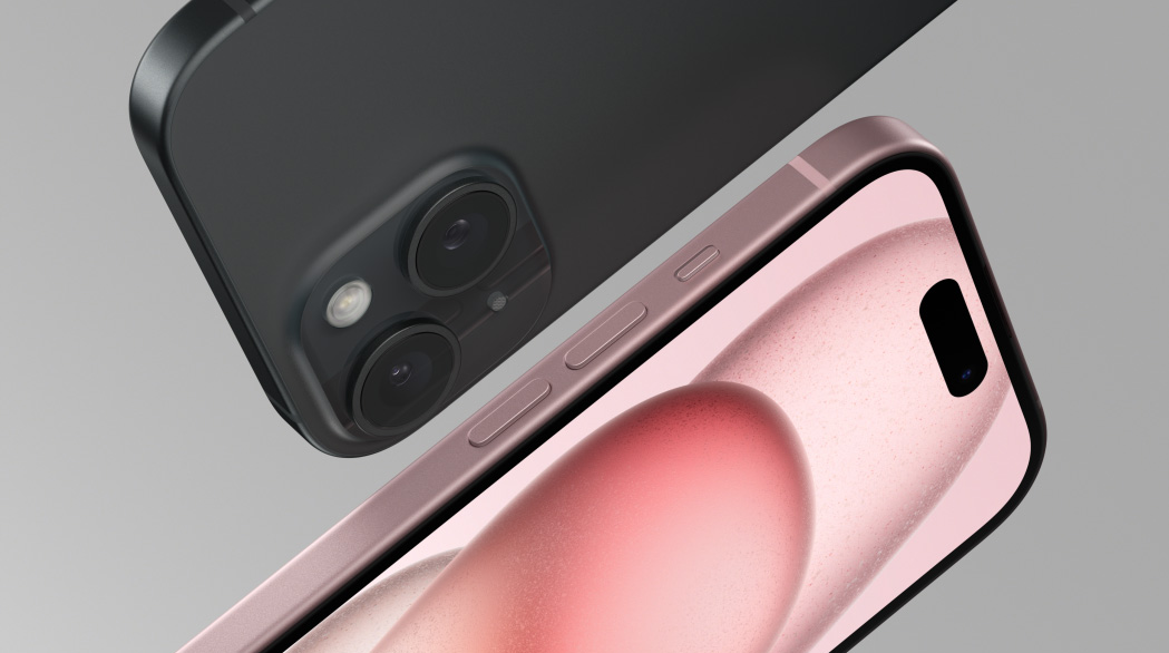 Смартфон Apple iPhone 15 черен MTP03RX/A | Цена от 686.39